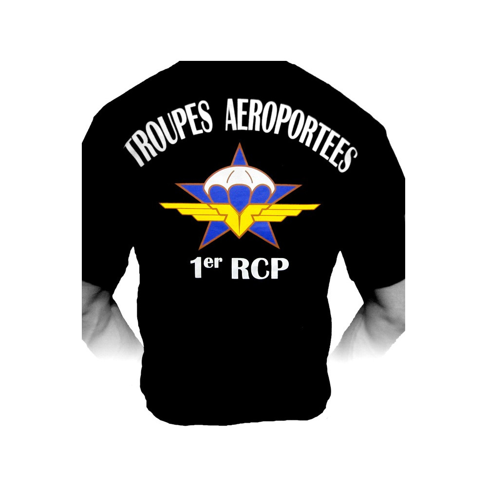 T-shirt 1er Régiment de Chasseurs Parachutistes (Paratrooper Inc)