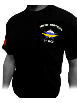 T-shirt 1er Régiment de Chasseurs Parachutistes (Paratrooper Inc)