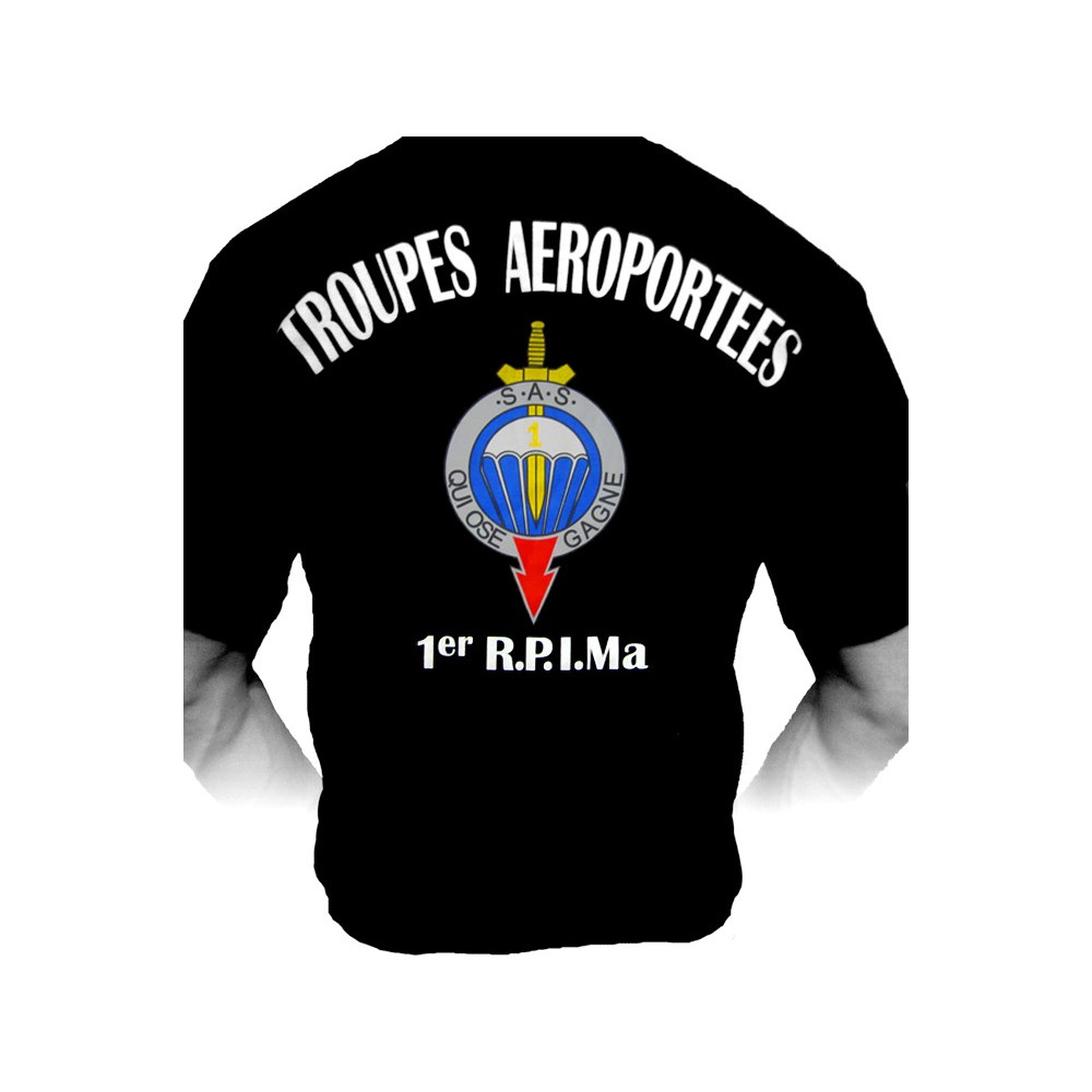 T-shirt 1er Régiment de Parachutistes d'Infanterie de Marine (Paratrooper Inc) T-shirt 1er Régiment de Parachutistes d'Infanterie de Marine (Paratrooper Inc)