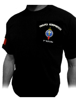 T-shirt 1er Régiment de Parachutistes d'Infanterie de Marine (Paratrooper Inc)