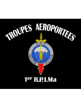 T-shirt 1er Régiment de Parachutistes d'Infanterie de Marine (Paratrooper Inc)