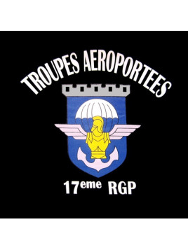 T-SHIRT 17ème RGP (PARATROOPER INC)