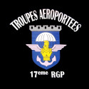 T-SHIRT 17ème RGP (PARATROOPER INC)