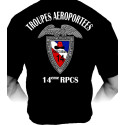 T-SHIRT 14ème RPCS (Régiment Parachutistes de Commandement et de Soutien)