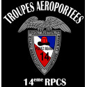 T-SHIRT 14ème RPCS (Régiment Parachutistes de Commandement et de Soutien)